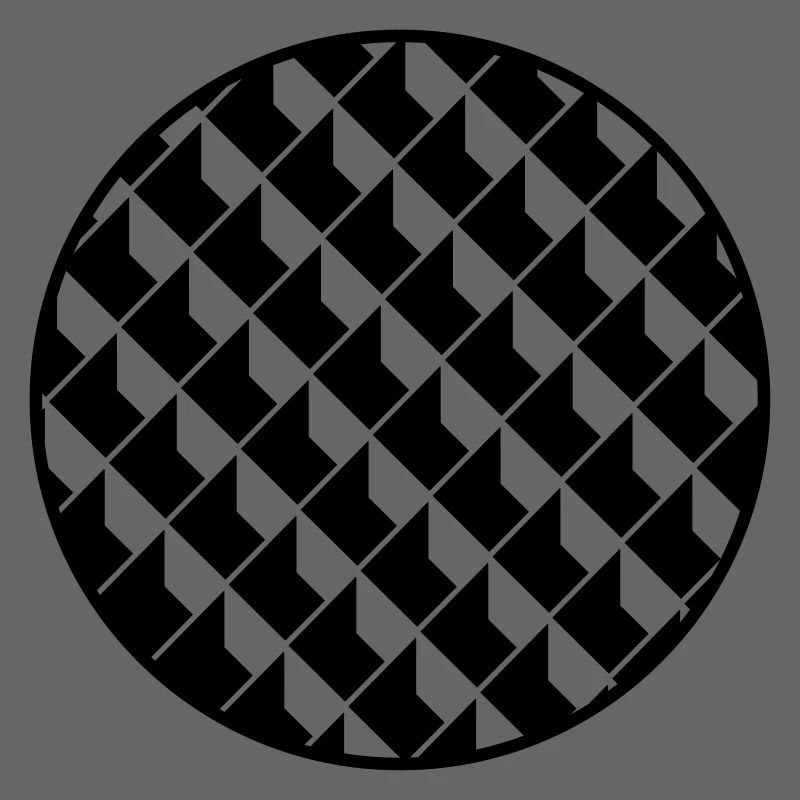 Waffle Grid Pattern (1c)