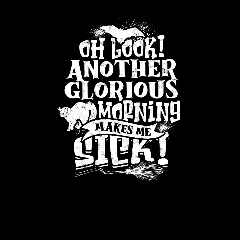 Oh schau, ein weiterer herrlicher Morgen macht mich krank -