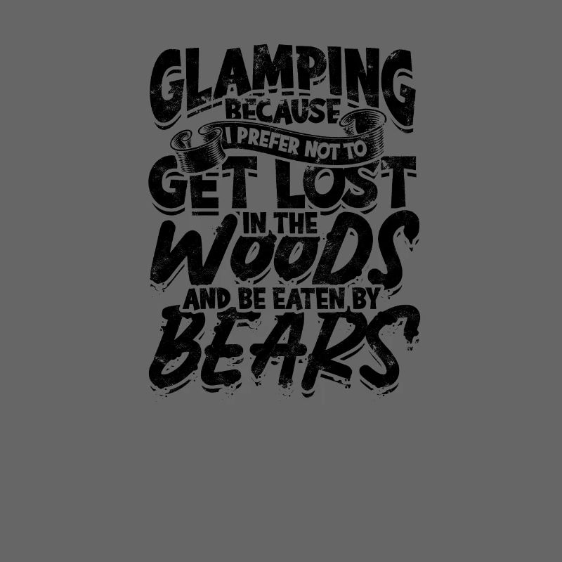 Glamping parce que je préfère ne pas me perdre dans le