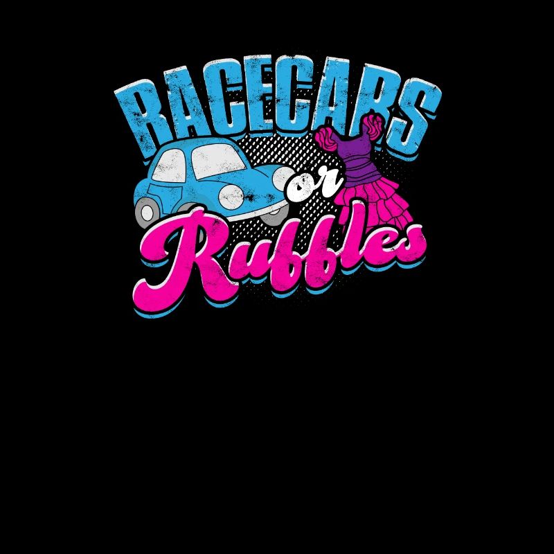 Rennwagen oder Rüschen - rosa oder blau