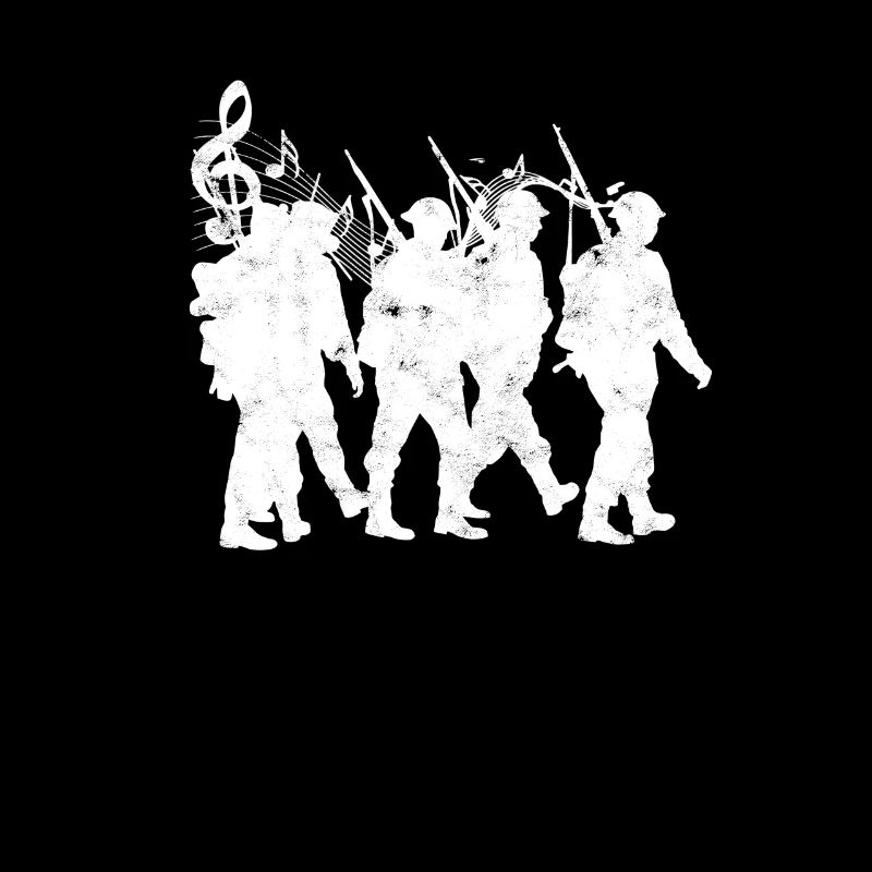 Truppen singen ein Lied - singen