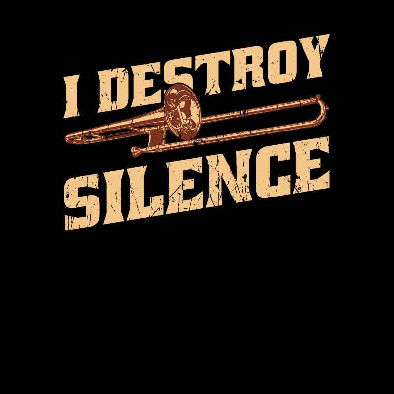 I destroy silence - trombone