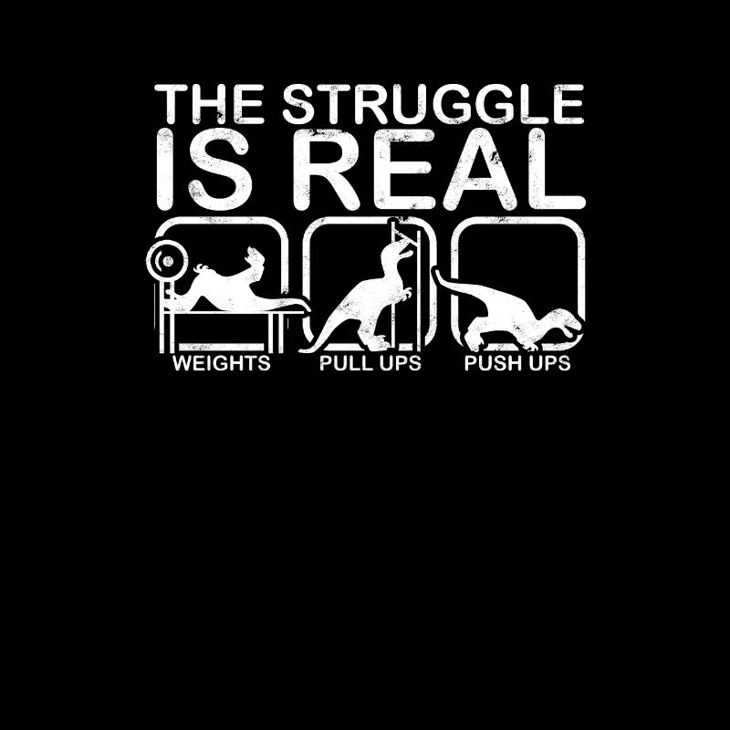 The struggle is real Weights Pull ups Push ups -
