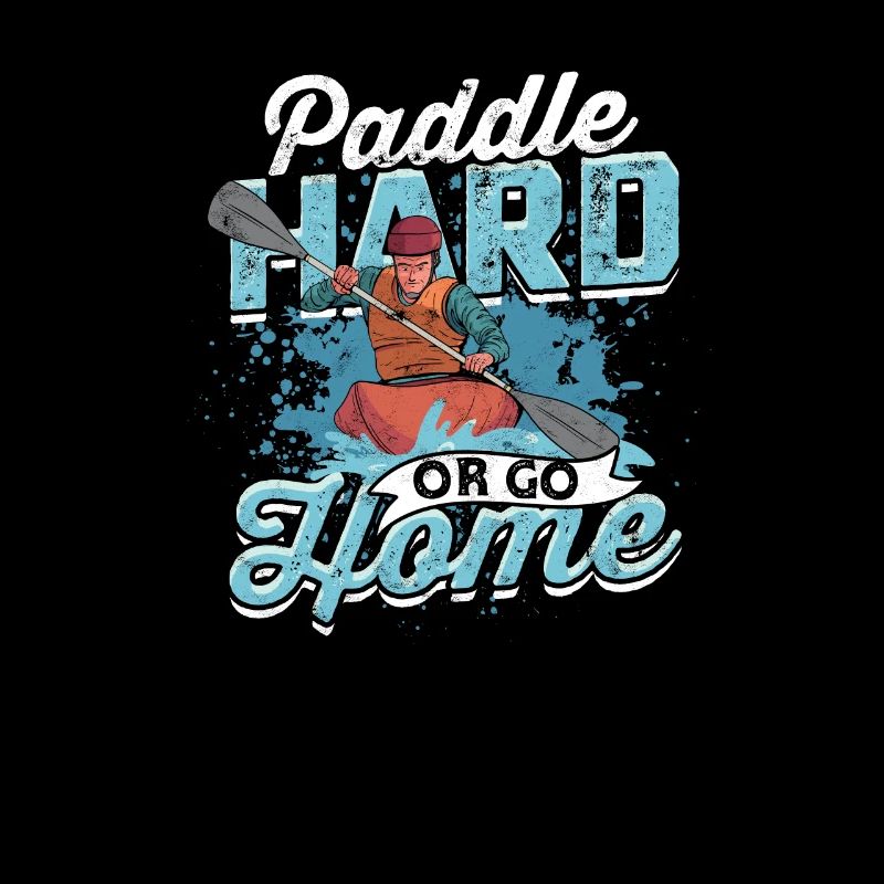 Paddeln oder nach Hause gehen - Kajakfahren