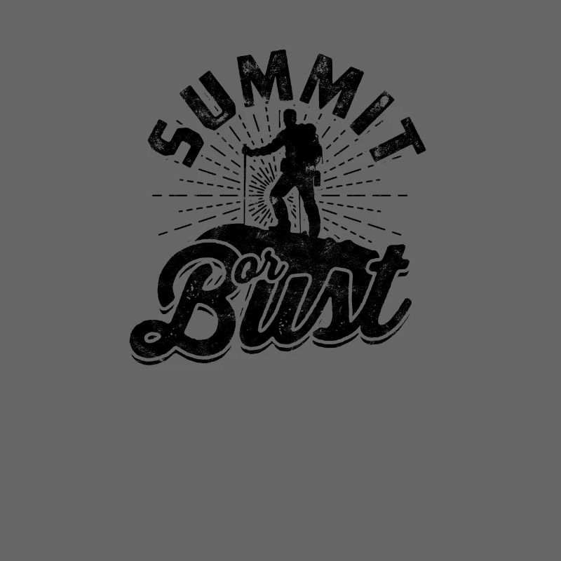 Gipfel oder Büste - Bergsteigen