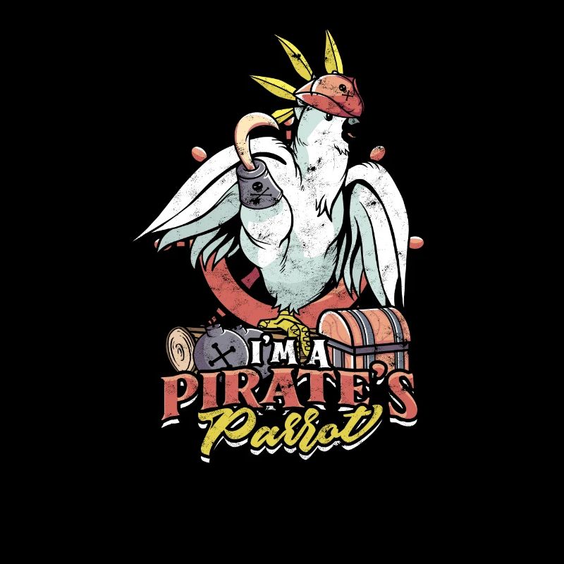 Je suis un perroquet de pirate - Perroquets