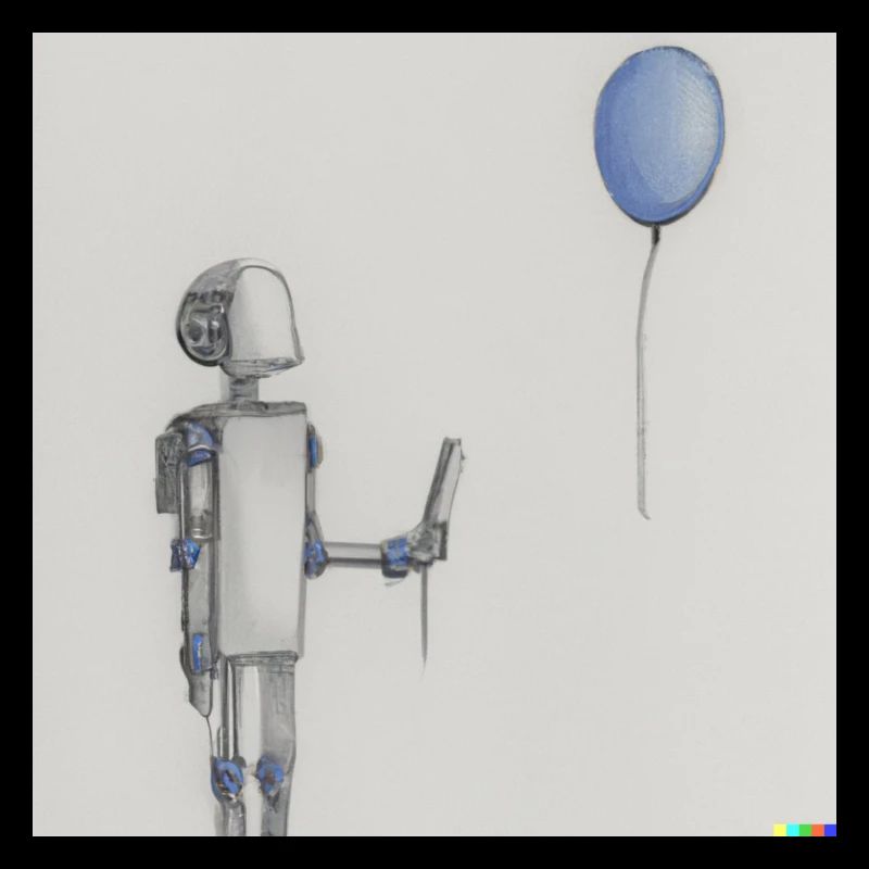 Roboter Luftballon