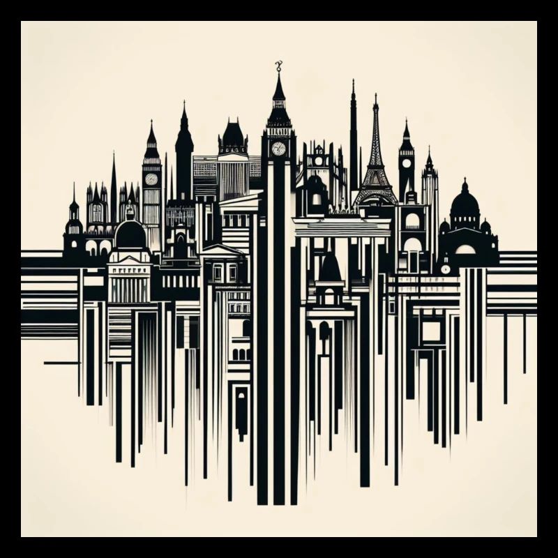 Stadtsilhouette