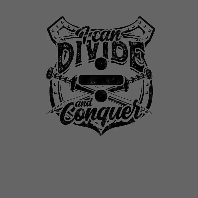 I can divide and conquer - Math