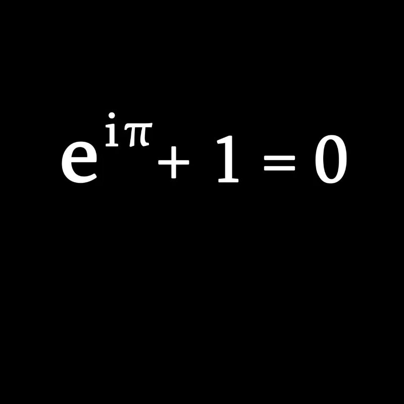 Euler Formel Mathe Mathematiker Nerd Science Pi