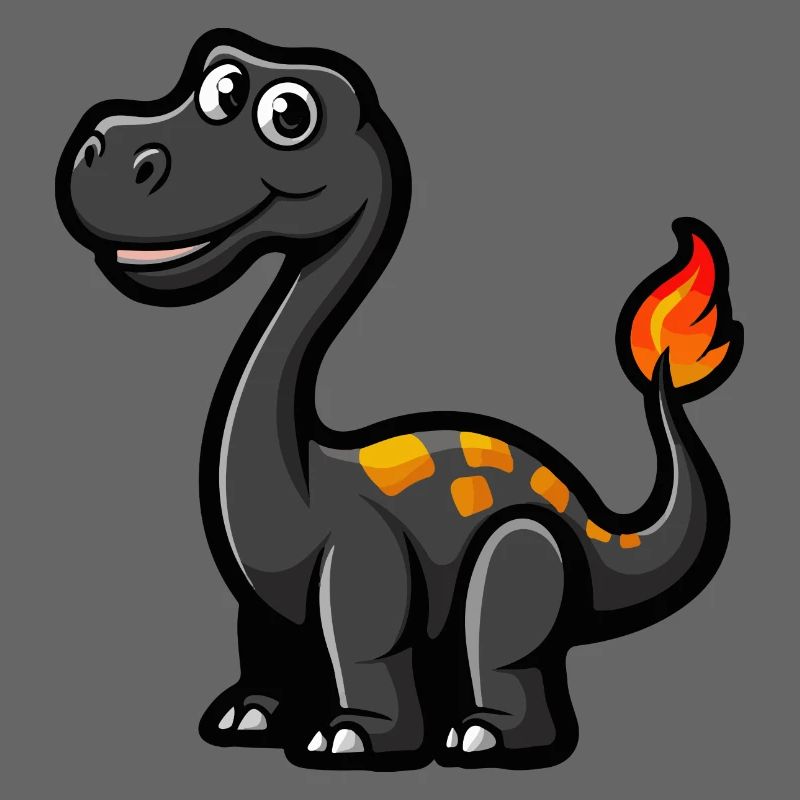 Dinosaur brontosaurus comic
