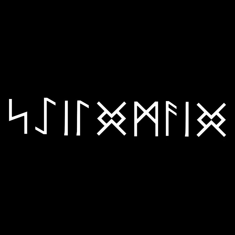 Schildmaid Rune Script Germanic Viking Celts
