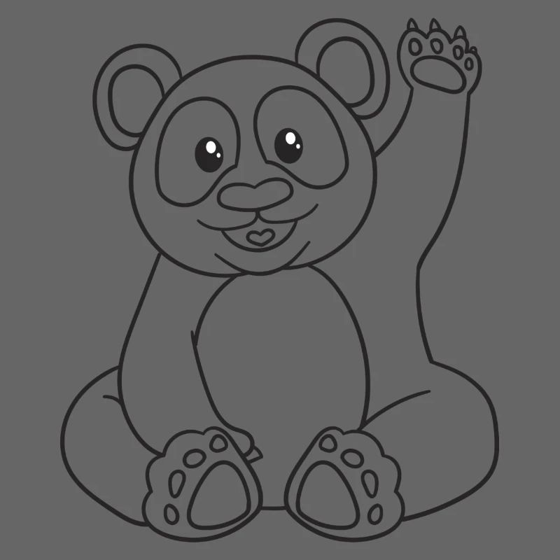 Panda, Pandabär, Geschenk, Geschenkidee