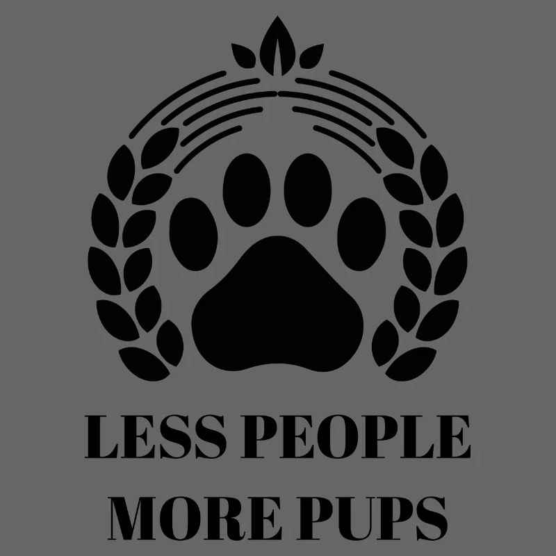 moins de gens plus de chiots