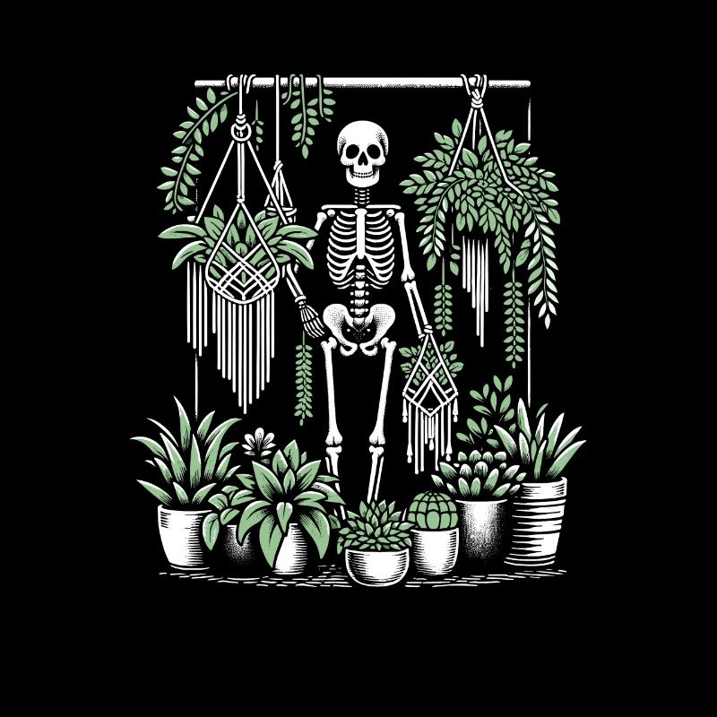 Macrame and plants