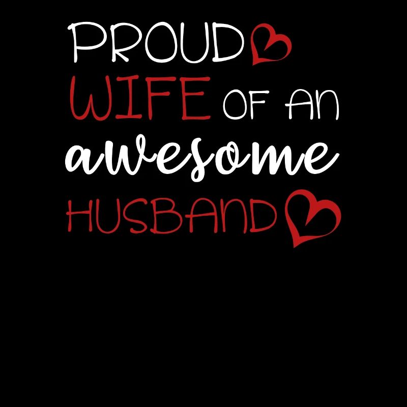 Proud Wife Mutter Awesome Husband Geschenk Idee