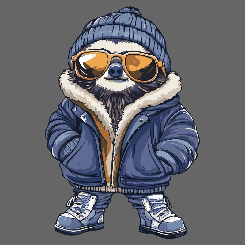 Faultier Cool Comic