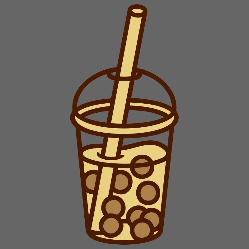 Bubble Tea Comic Design