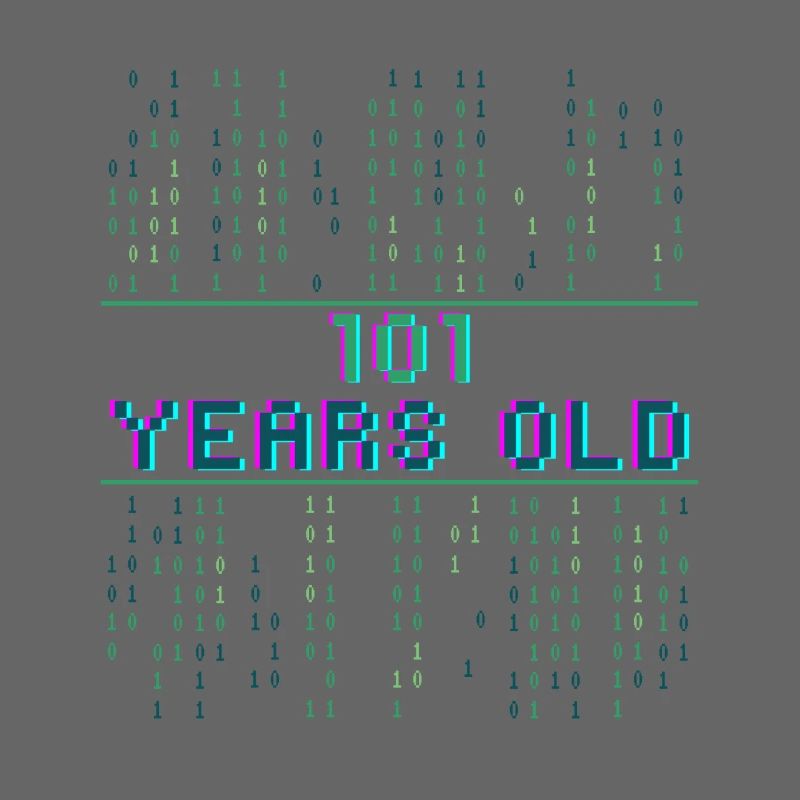 5. Geburtstag 5 Jahre alt Binärcode Coder