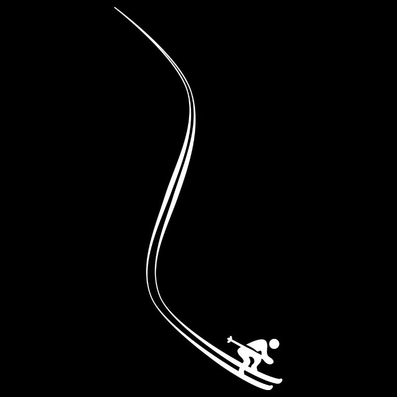 ski blanc