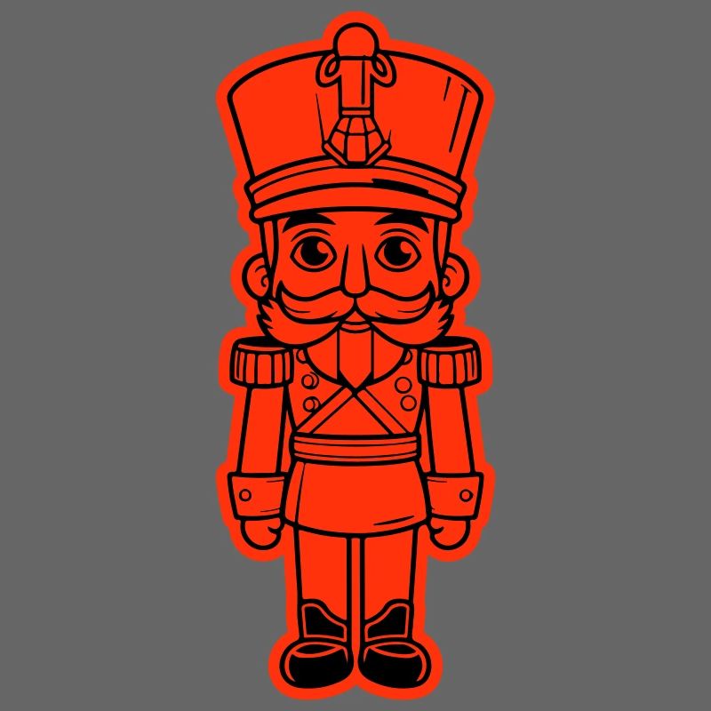 Nutcracker Christmas Icon