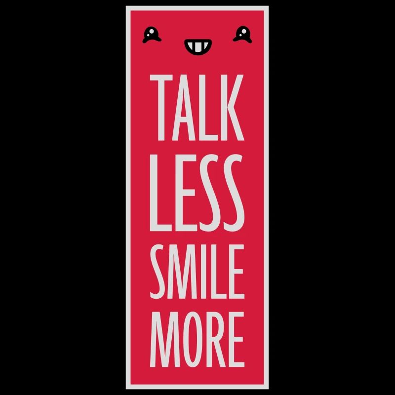 parler moins sourire plus