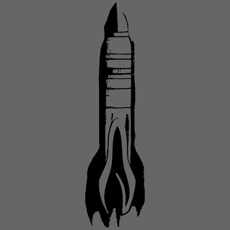 Vecteur de vol spatial spatial de fusée spatiale