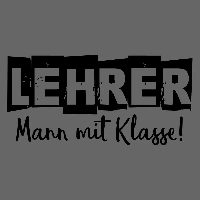 Lehrer Mann mit Klasse