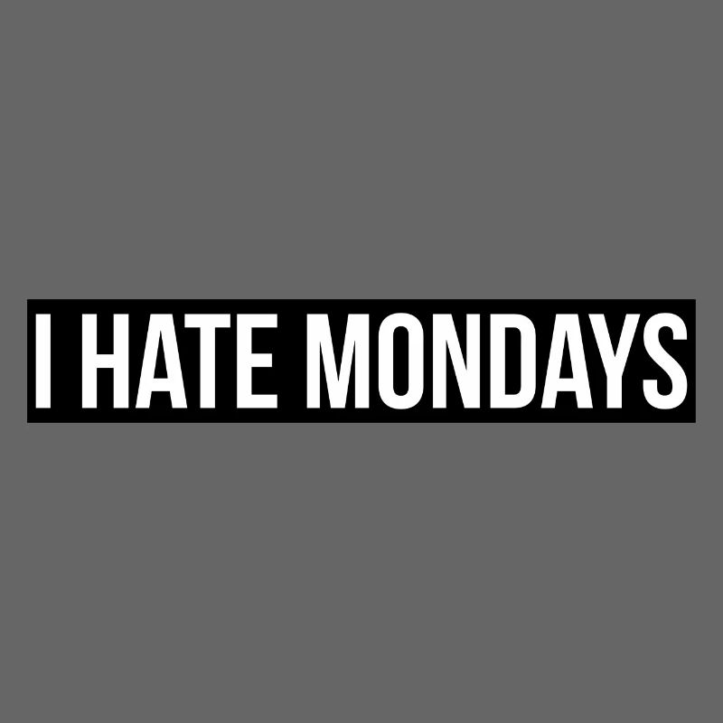 Graphique de citation hate Monday
