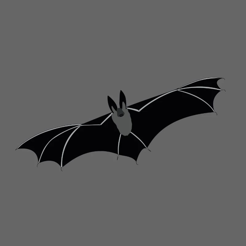 Fledermaus zu Halloween - Süßes oder Saures