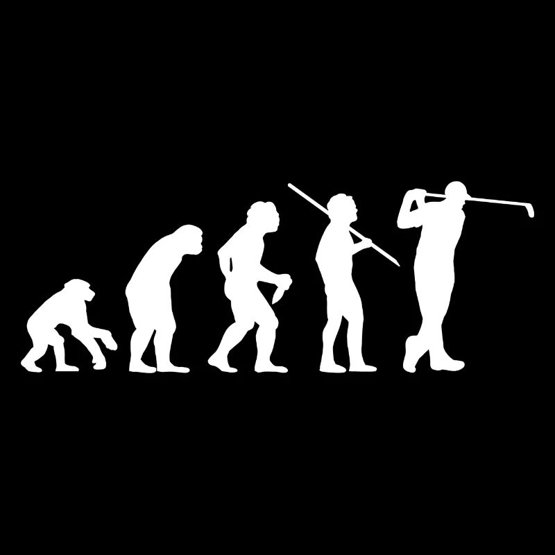 Evolution golf golfer golfer