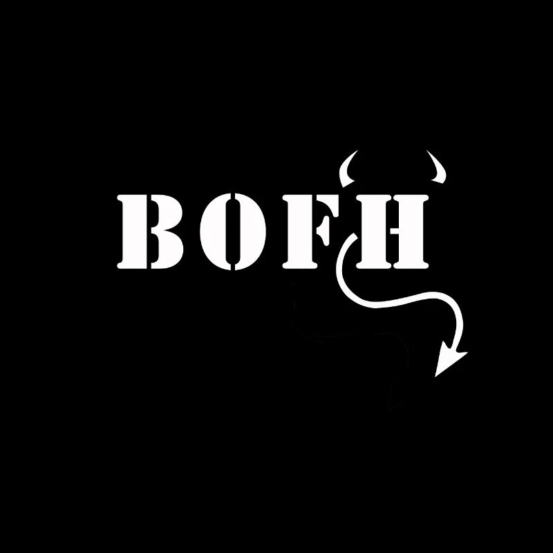 BOFH Admin Operator N3rd Nerd Geek Noob Gift