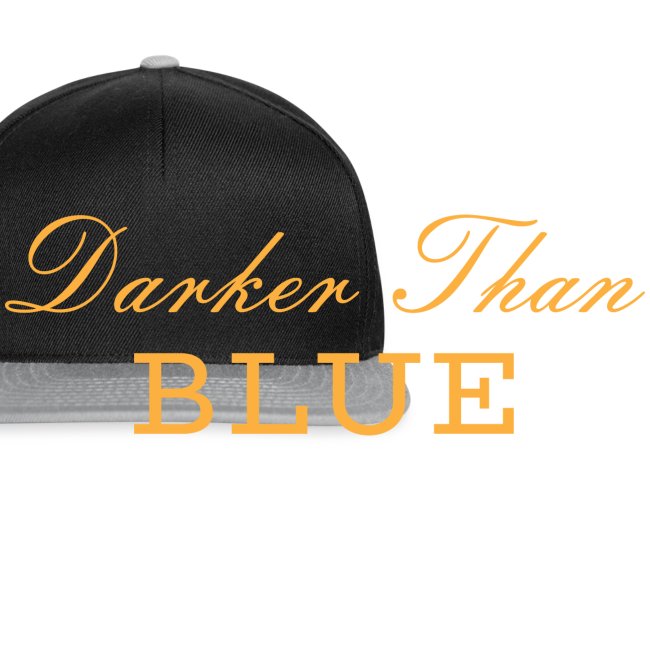 Scritta "Darker Than Blue" Musica Hipo Hop Soul