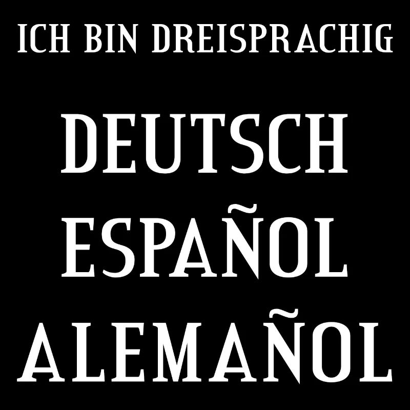 Spanier deutsch-spanisch alemanol Geschenk