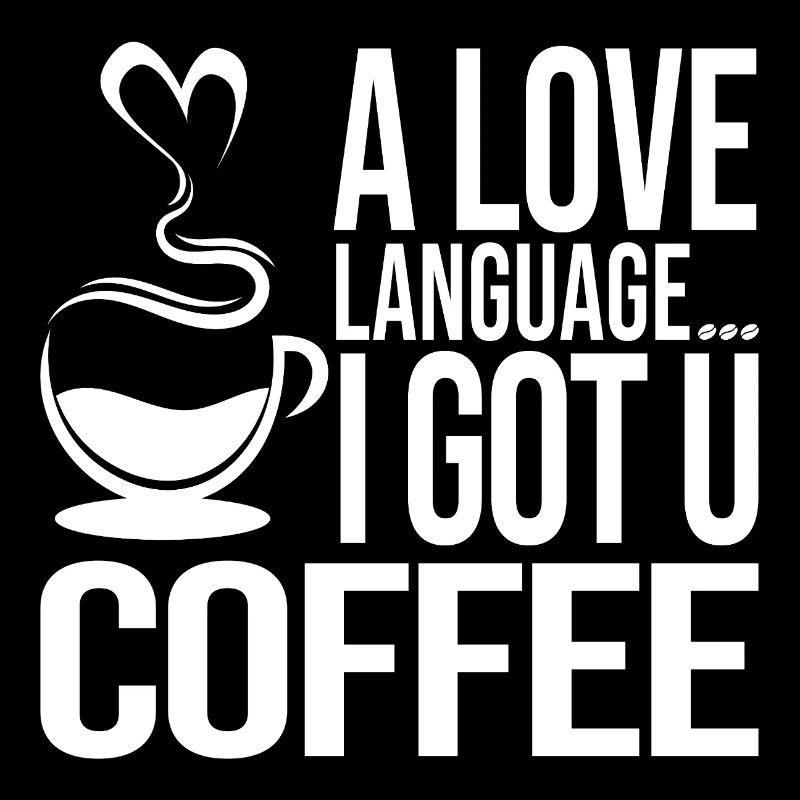 love language coffee - modern
