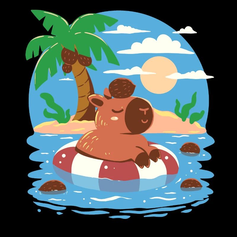 Summer Capybara