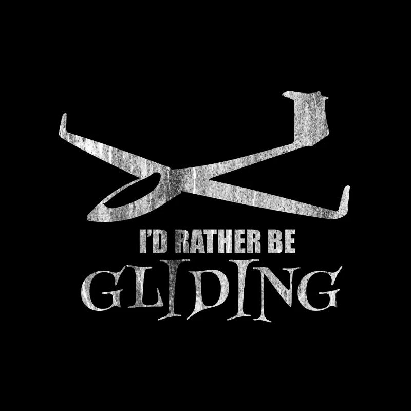 Gliding glider pilot work