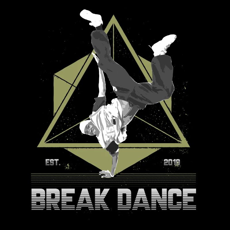 Retro breakdance cool gift