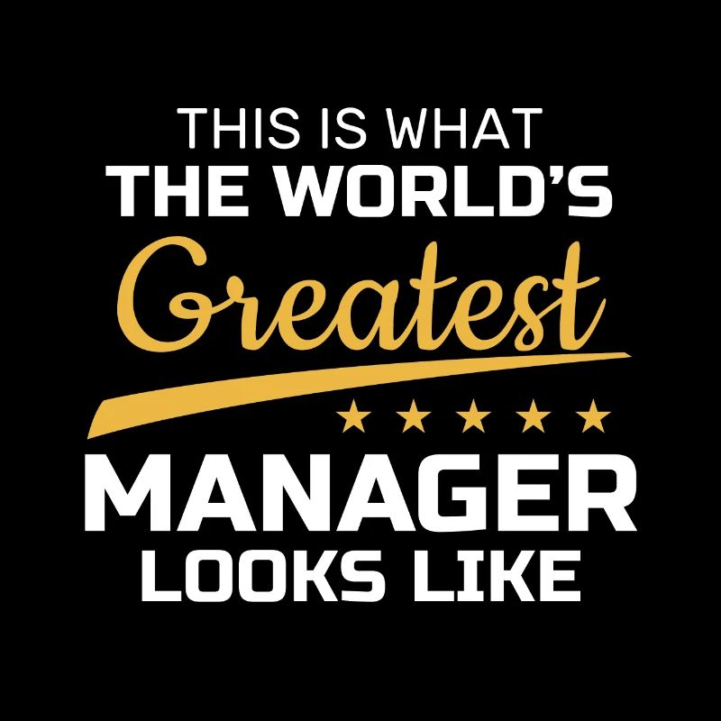 World's Greatest Manager Gift Supervisor Boss