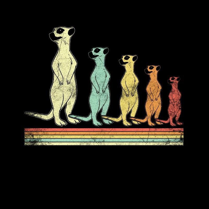 Suricate rétro