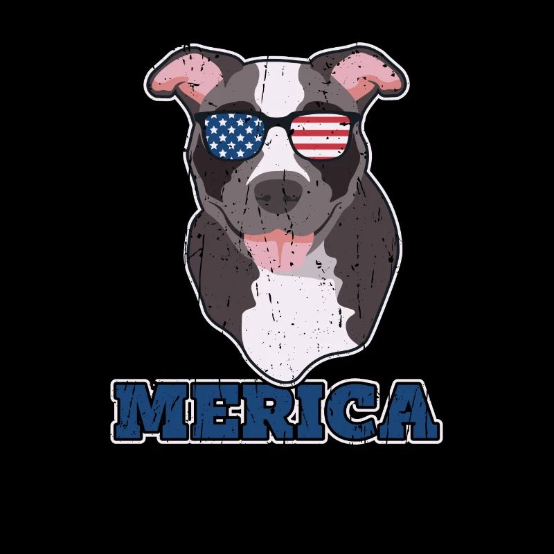 Merica - Pitbullhund