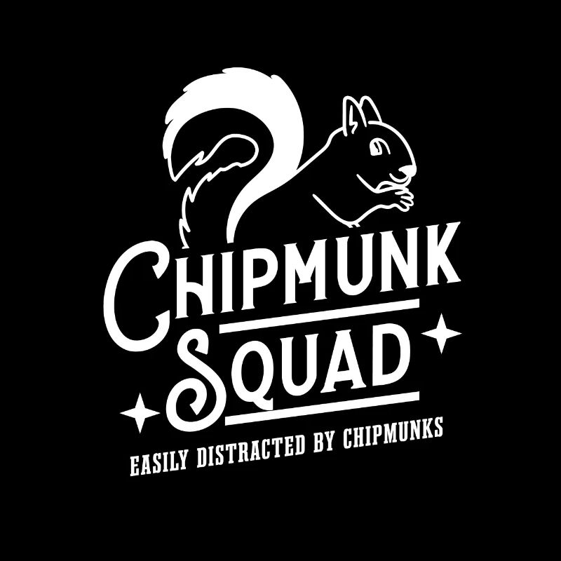 Chipmunk Squad Eichhörnchen Waldtier