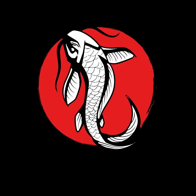 Carpa Koi Bianca