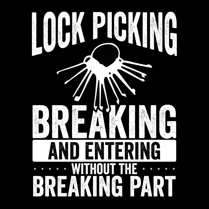 Lock, pick, break and enter