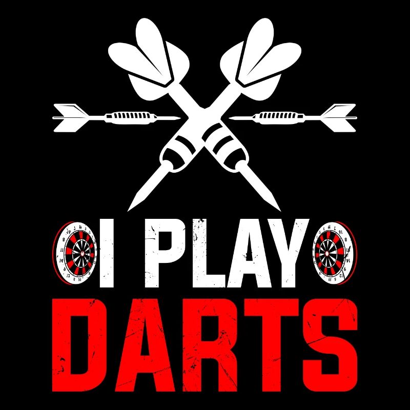Je joue aux fléchettes le jeu de fléchettes