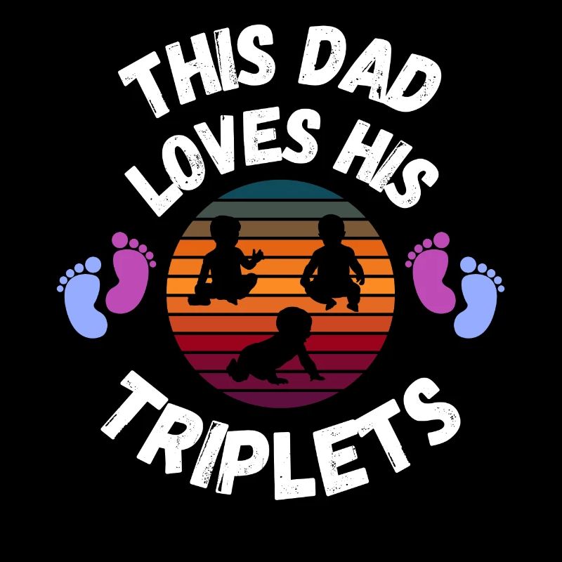 Dad's triplets