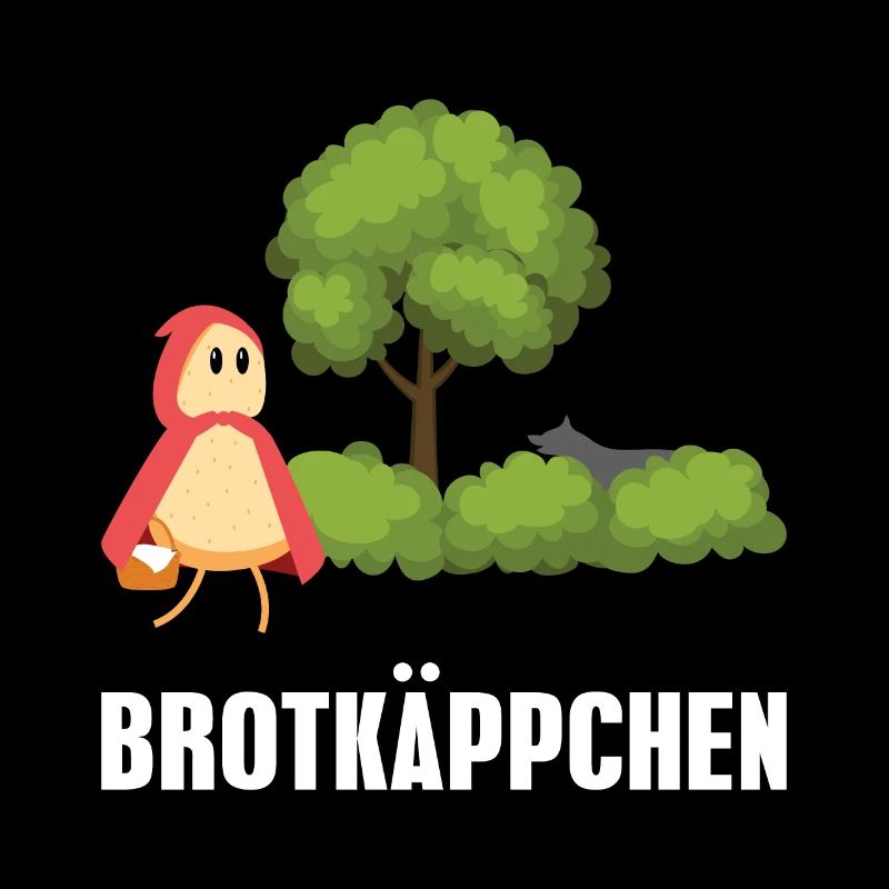 Brotkäppchen - Rotkäppchen Wolf Oma Märchen