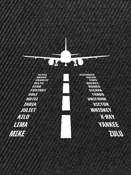 Pilotenalphabet Pilot Flugzeug