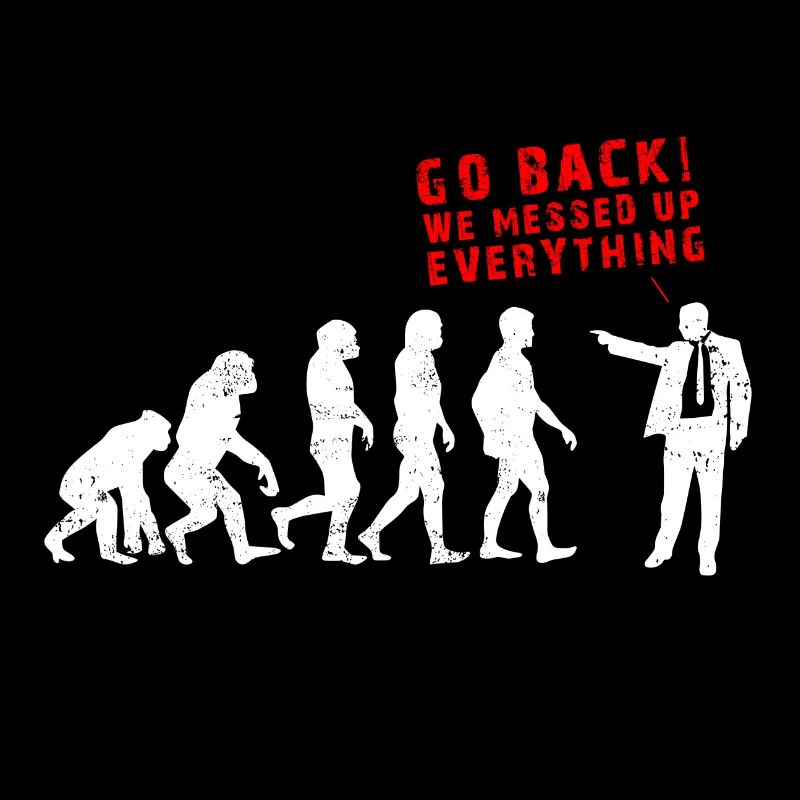 Evolution of Messed Up Evolution