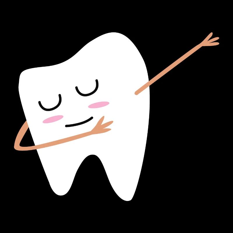 Dabbing Tooth Dab Tanz Zahnfee Geschenkidee